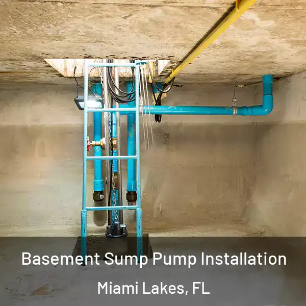  Basement Sump Pump Installation Miami Lakes, FL