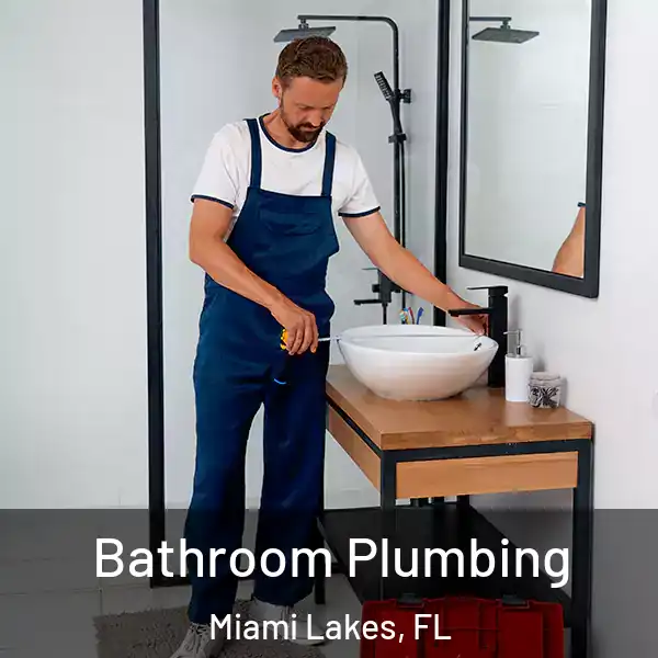  Bathroom Plumbing Miami Lakes, FL