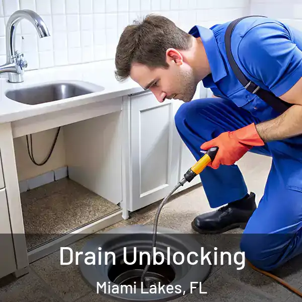  Drain Unblocking Miami Lakes, FL