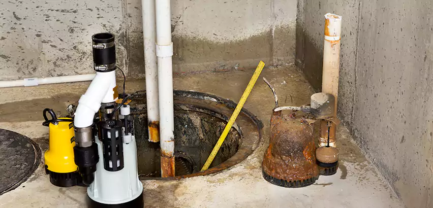 Installing Sump Pump in Finished Basement in Miami Lakes, FL