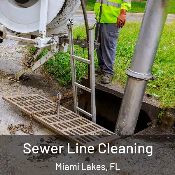  Sewer Line Cleaning Miami Lakes, FL