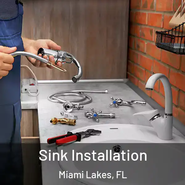  Sink Installation Miami Lakes, FL