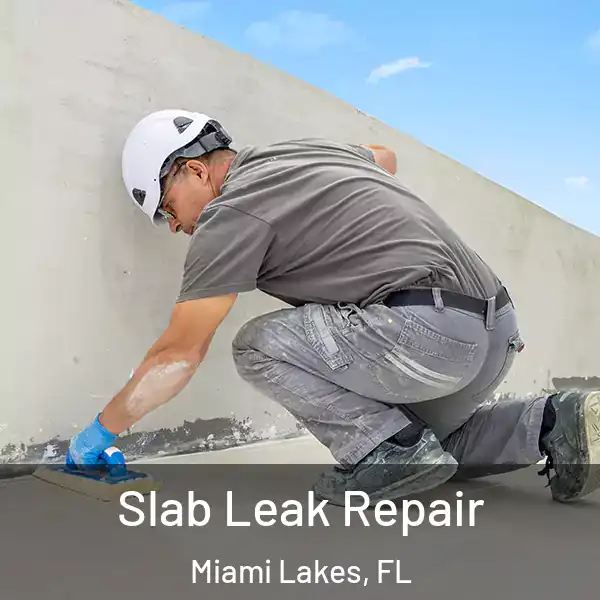  Slab Leak Repair Miami Lakes, FL
