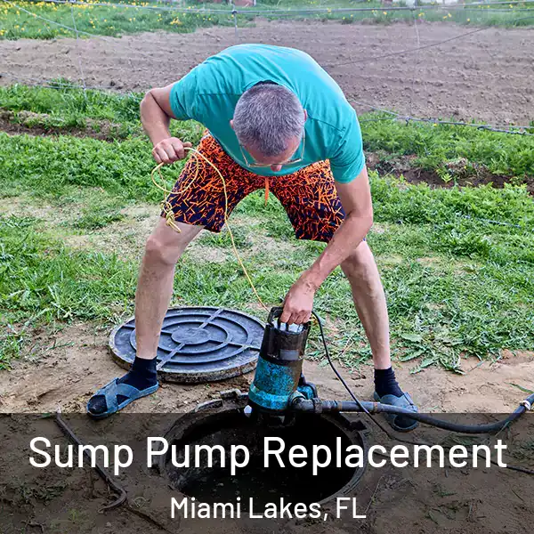 Sump Pump Replacement Miami Lakes, FL