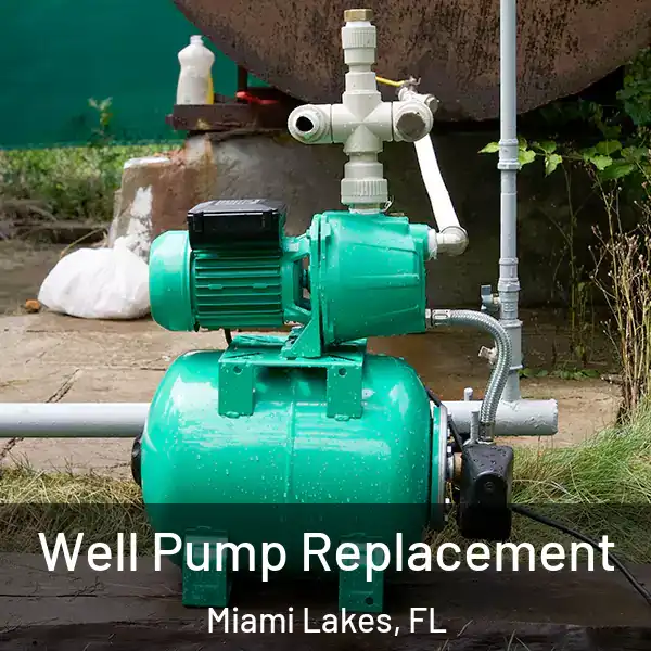  Well Pump Replacement Miami Lakes, FL